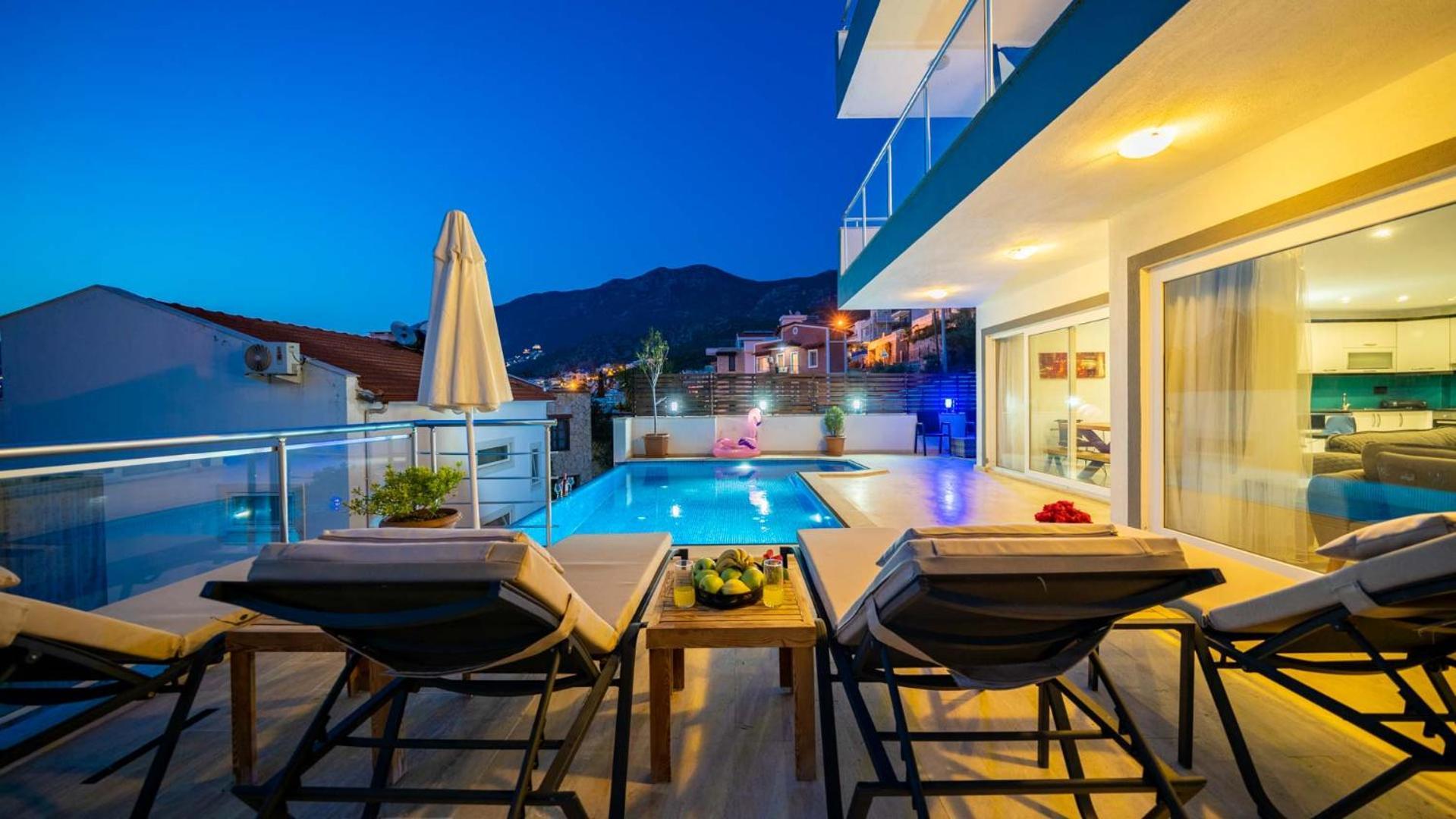 Villa Angel - Harika Manzara Kas Bagian luar foto